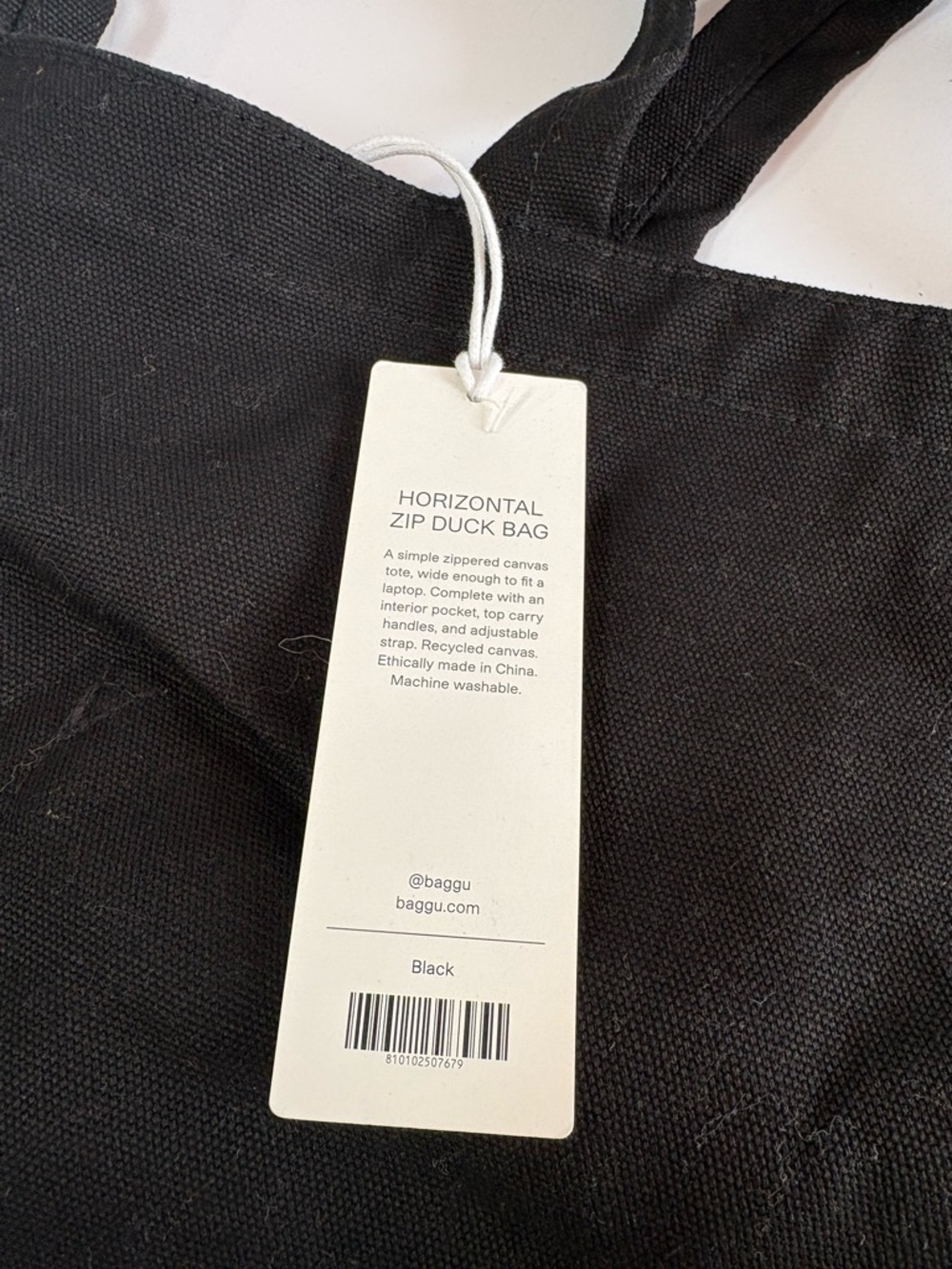 NWT BAGGU Horizontal Zip Duck Bag - Picture 10 of 14